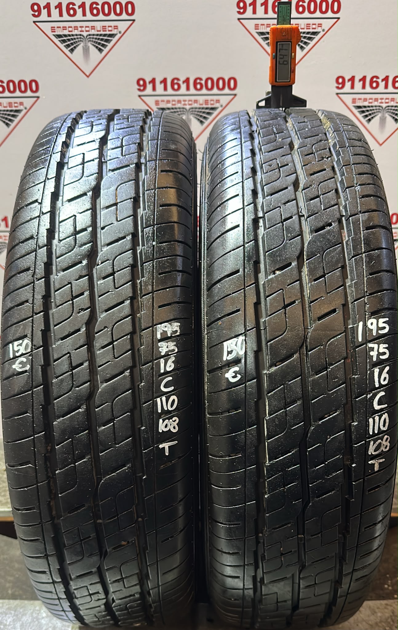 COOPER  USADO  195/75 R16C 110/108 T